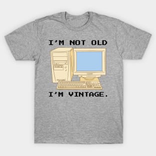 Vintage Computing: Age Is Just a Number for This Classic! T-Shirt